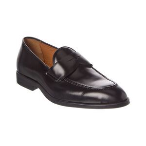 Antonio Maurizi Leather Loafer, Black
